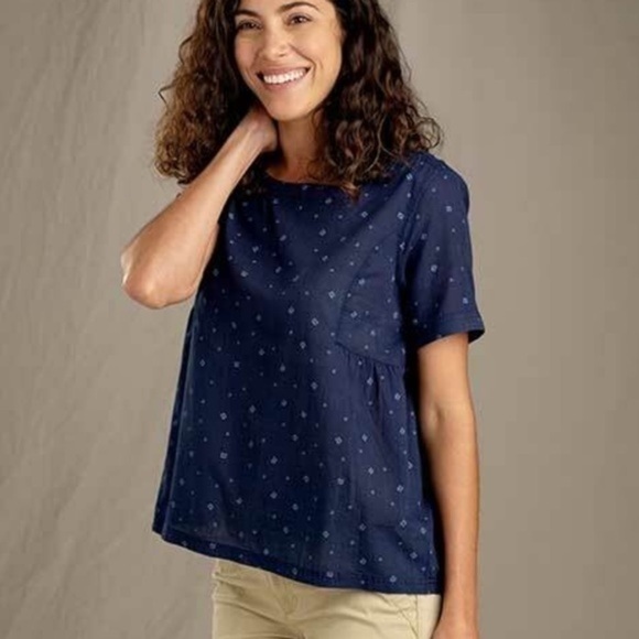 Toad&Co Indigo Swing Top - Picture 6 of 6
